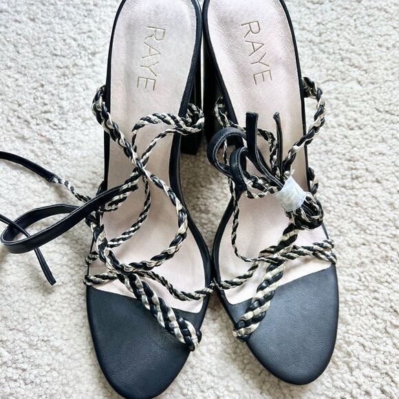 NEW Raye Melissa Heels in Black Size 10 - Picture 4 of 7